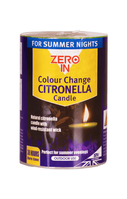Zero In Citronella LED Colour - Change Candle