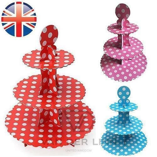 3 Tier Cardboard Cake Stand