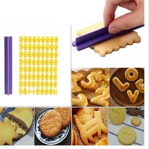 Alphabet Cookie/ Biscuit Embossers
