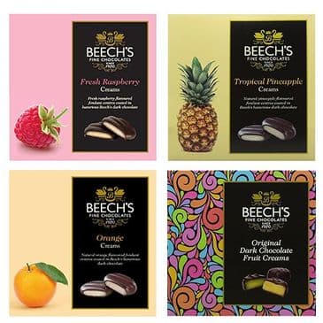 Beech's Dark Chocolate Fruit Fondants VEGAN