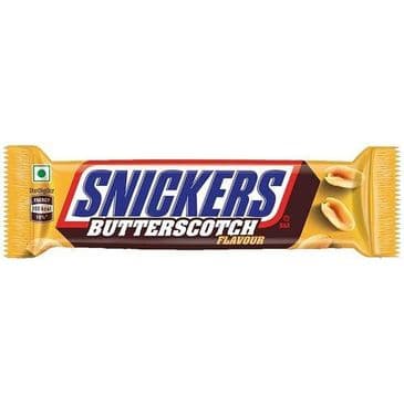 Butterscotch Snickers Bar