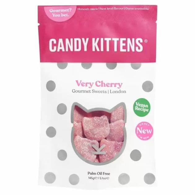 Candy Kittens Very Cherry 140g VEGAN