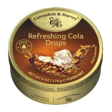 Cavendish & Harvey Cola Drops (Travel Tin)