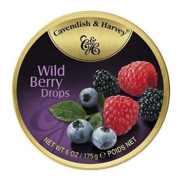 Cavendish & Harvey Wild Berry Drops (Travel Tin)