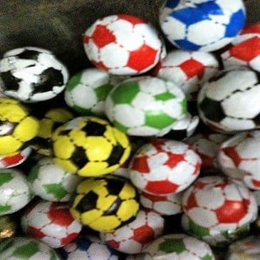 Chocolate Footballs