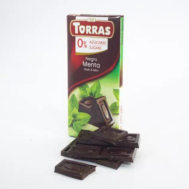 Dark Chocolate with Mint (Sugar free)