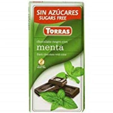 Dark Chocolate with Mint (Sugar free)