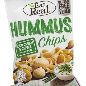 Eat Real Hummus Chips - Sour Cream Chives VEGAN