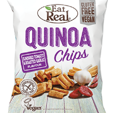 Eat Real Quinoa Chips - Sundried Tomato Garlic VEGAN