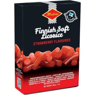 Finnish Soft Sweet Strawberry Liquorice