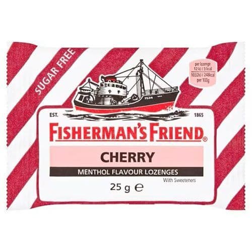 Fisherman's Friend Sugar Free Cherry (per packet)