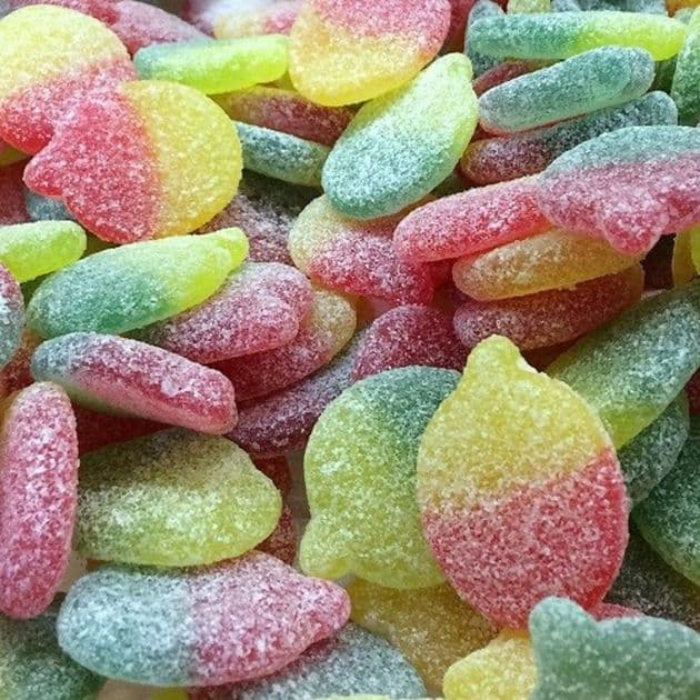 Fizzy Sour Apples (Jelly) VEGAN