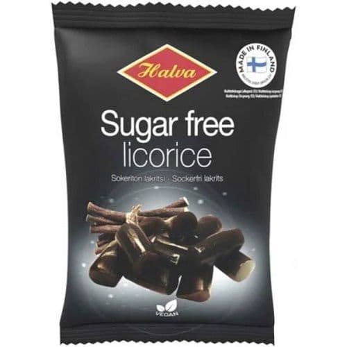 Halva Sugar Free Liquorice 90g
