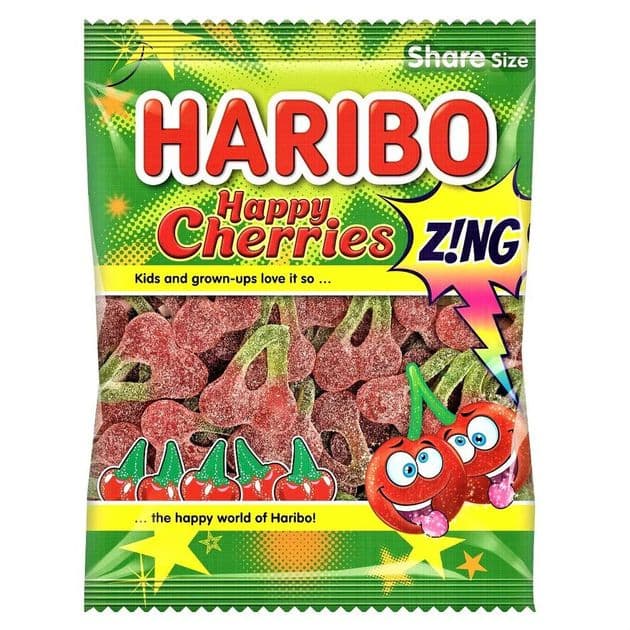 Haribo Happy Cherries Zing
