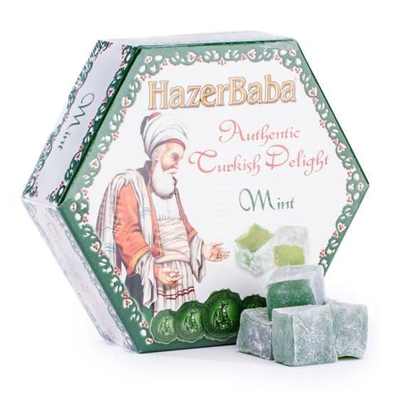 Hazer Baba Mint Flavour Turkish Delight VEGAN