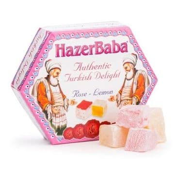 Hazer Baba Rose and Lemon Flavour Turkish Delight