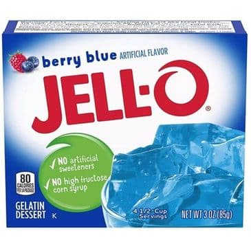 Jell-o Berry Blue Dessert