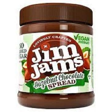 JIM JAM's Chocolate Hazelnut Spread No Added Sugar VEGAN