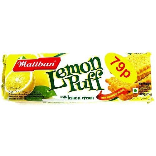 Lemon Square Rice Puffs Lemon Puffs 200g