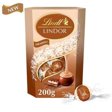 Lindt Lindor Milk Choc Tiramisu 200g