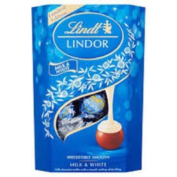 Lindt Lindor Milk & White 200g
