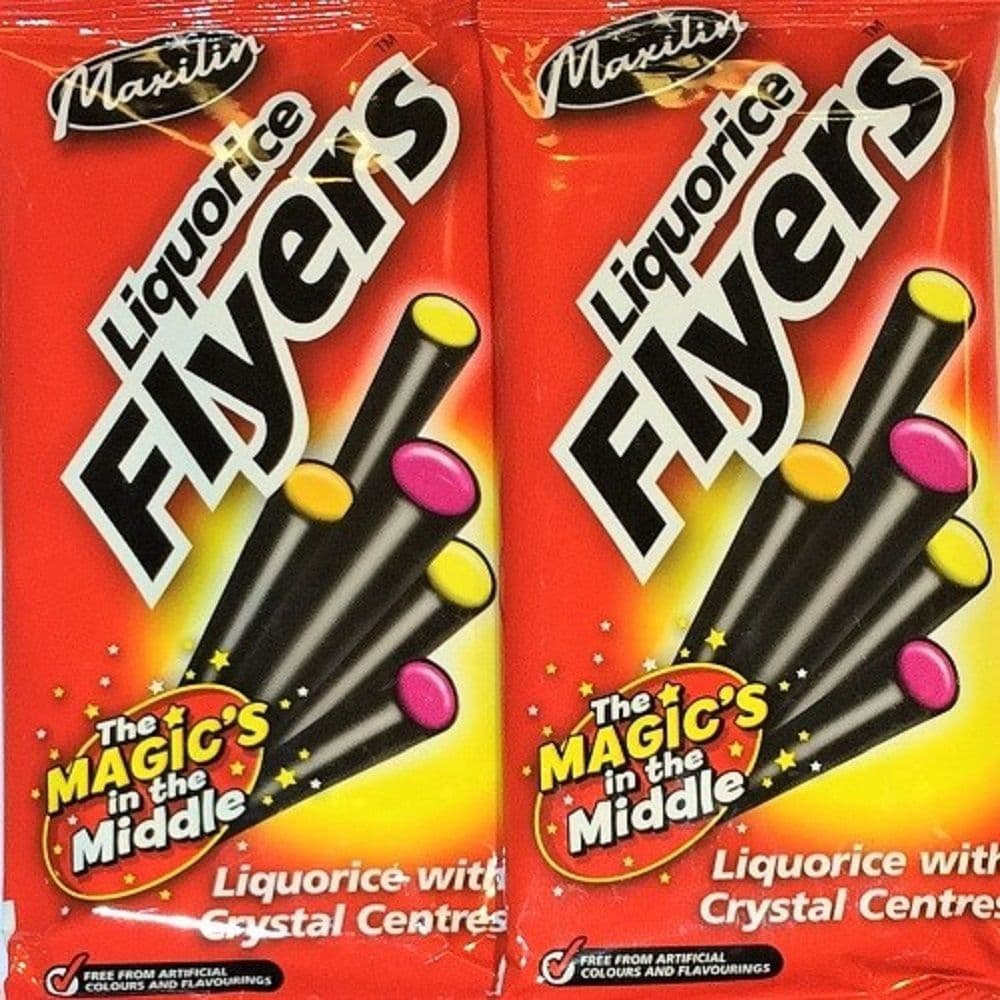 Liquorice Flyers pack Asst Flavours