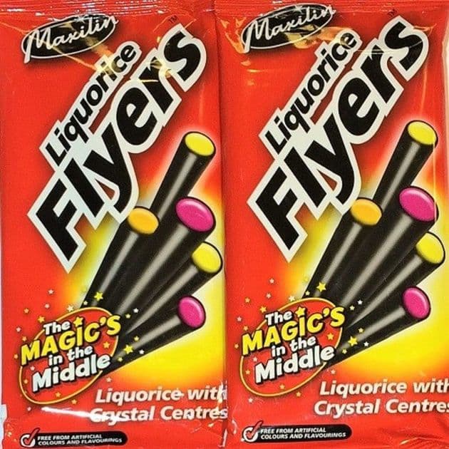 Liquorice Flyers pack Asst Flavours