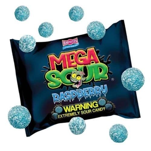 Mega Sour Raspberries