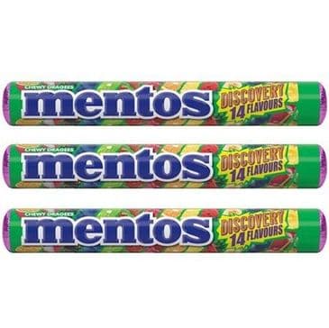 Mentos 14 Flavours Tube