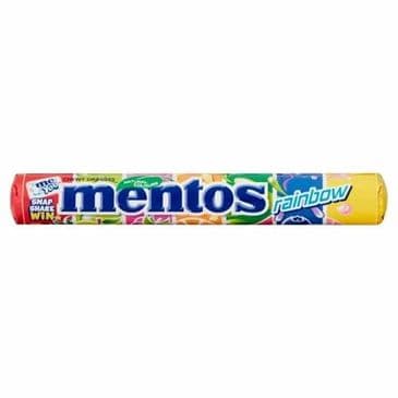 Mentos Rainbow Tube