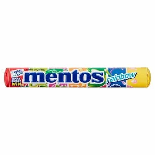 Mentos Rainbow Tube
