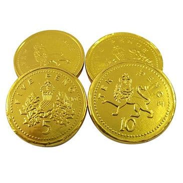 Milk Chocolate Gold Coins (each)