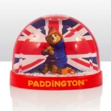 Paddington Union Jack Snow Globe