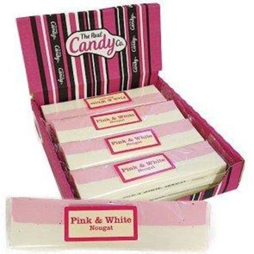 Pink & White Nougat (130g bar)