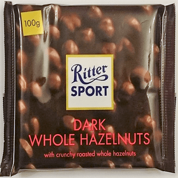 Ritter Sport Dark Whole Hazelnuts
