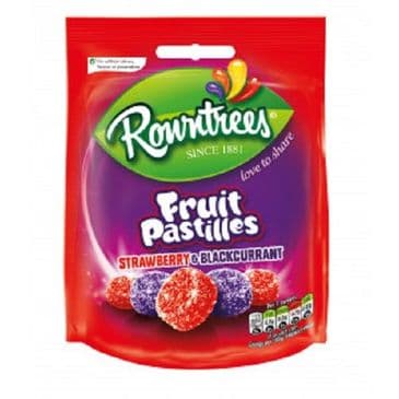 Rowntrees Fruit Pastilles (Red&Black) VEGAN
