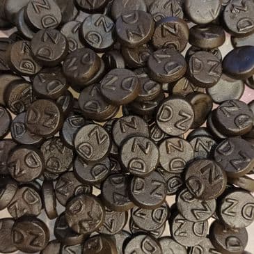 Salt Liquorice Double (Dutch) Dubbel Zout Rond