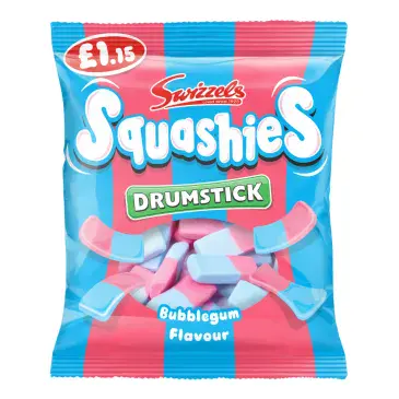 Swizzels Drumstick Squashies Bubblegum
