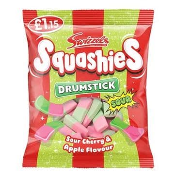 Swizzels Drumstick Squashies Sour Cherry & Apple