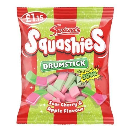 Swizzels Drumstick Squashies Sour Cherry & Apple