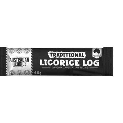 Traditional Liquorice Log