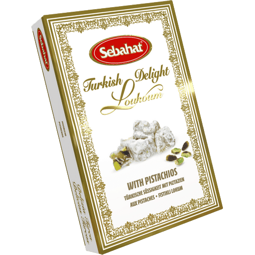 Turkish Delight with Pistachios VEGAN