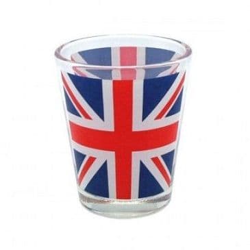 Union Jack Shot Glass