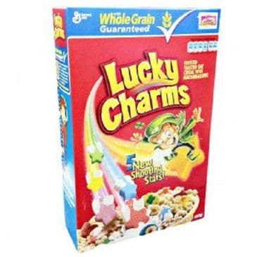 USA Cereal Box - Lucky Charms
