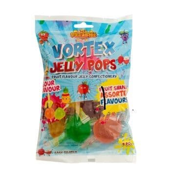 Vortex Sour Fruity Jelly Pops 315g