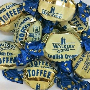 Walkers English Creamy Toffee