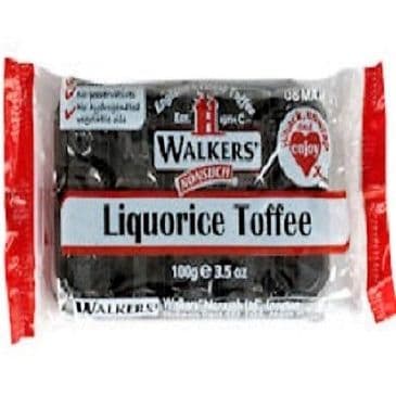 Walkers Toffee Slab Liquorice