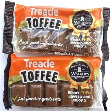 Walkers Toffee Slab Treacle