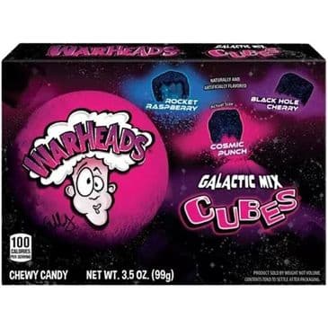 Warheads Galactic Mix Cubes