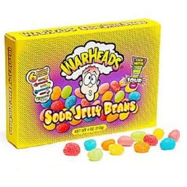 Warheads Sour Jelly Beans